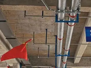 容县管廊支架的安装方法